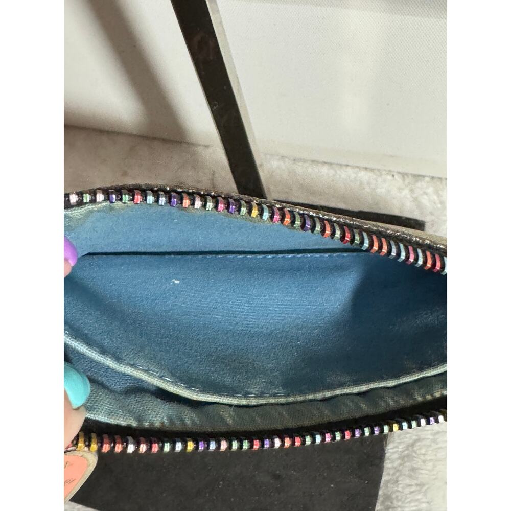 EUC Vintage Dooney & Bourke Rainbow Monogram Wristlet - Picture 4 of 6